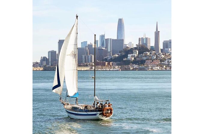 1.5-Hour San Francisco Bay Sailing Tour - Teak decks, blankets, and the cold Bay air