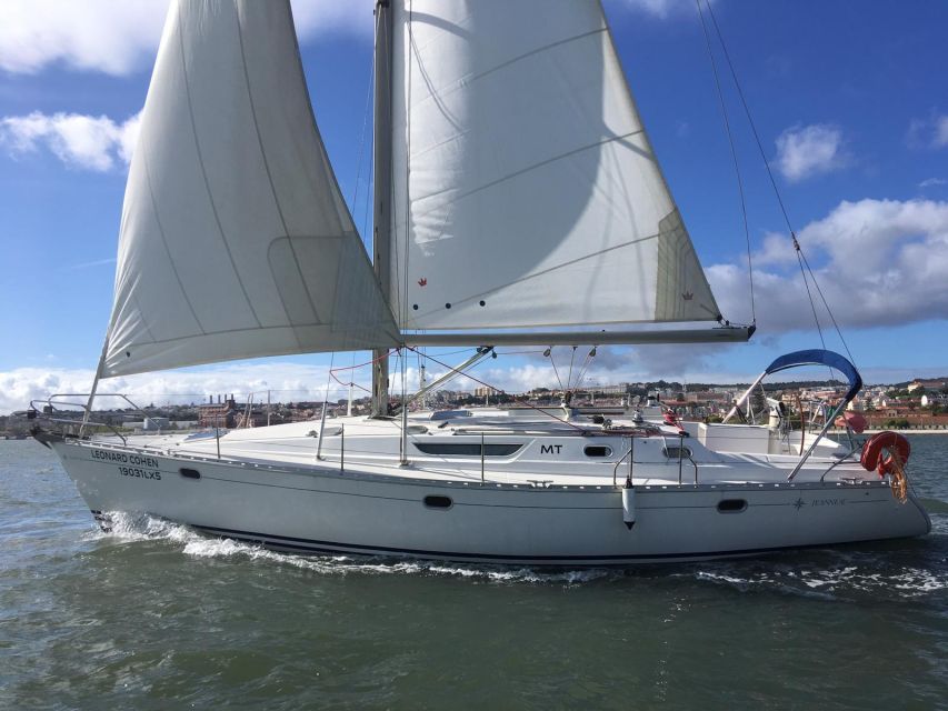 1 Hour Private - Lisbon: Sailing Tour With Wine and History - Belém Tower from the Tagus