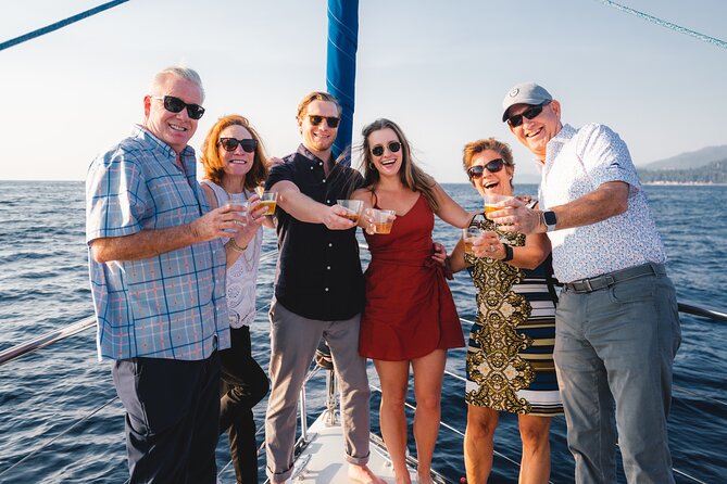 2 Hour Sailing Cruise on Lake Tahoe - A crew that stays involved