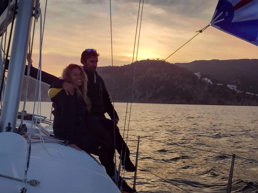 2 hours sunset sailing in a sailboat in Platja d'Aro - Who Will Get the Most From This Sail