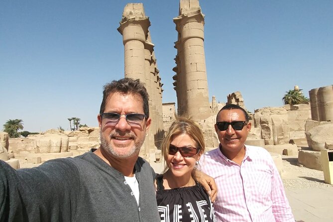 4-Days Aswan sails Nile Cruise Luxor &Abu Simbel.Hot air Balloon - Hatshepsut and the Colossi of Memnon