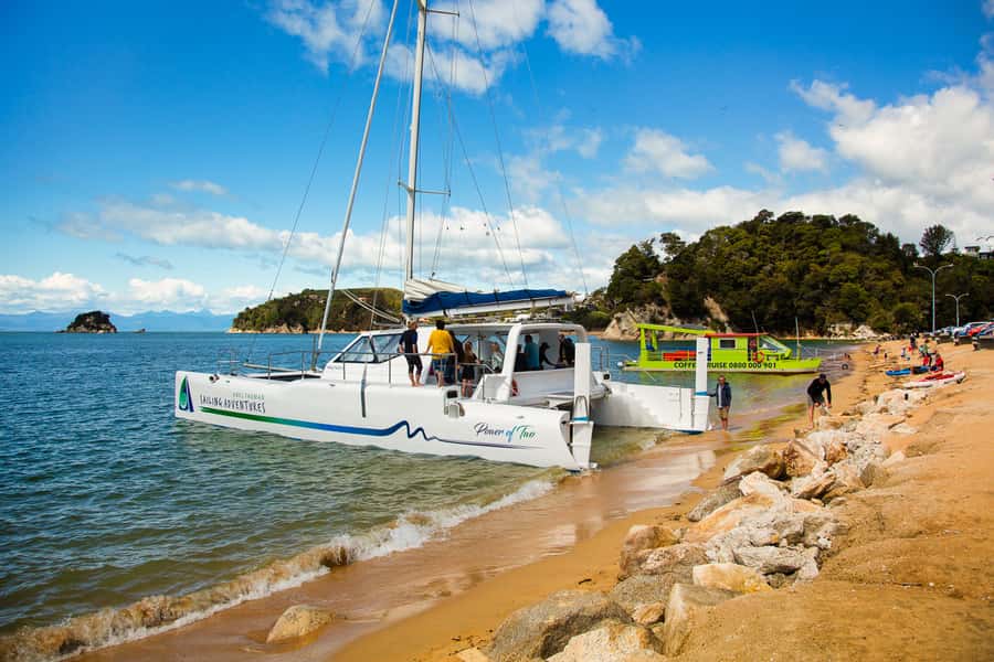 Abel Tasman National Park: Cruise, Walk & Sailing Tour - The water taxi ride to Anchorage Bay