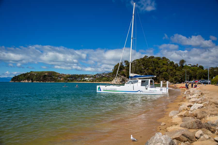 Abel Tasman National Park: Self-Guided Walk & Sailing - The important 1:15 pm check-in