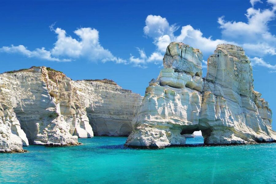 Adamas: Kleftiko Sailing Day Trip with Snorkeling and Lunch - Cape Vani, old mines, and Milos from the sea
