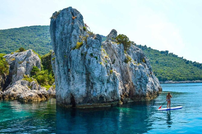 Adventure Sailing 4 Night Dubrovnik Cruise on the Huck Finn Cat - Day 3: Mljet National Park by paddleboard, bike, and kayak