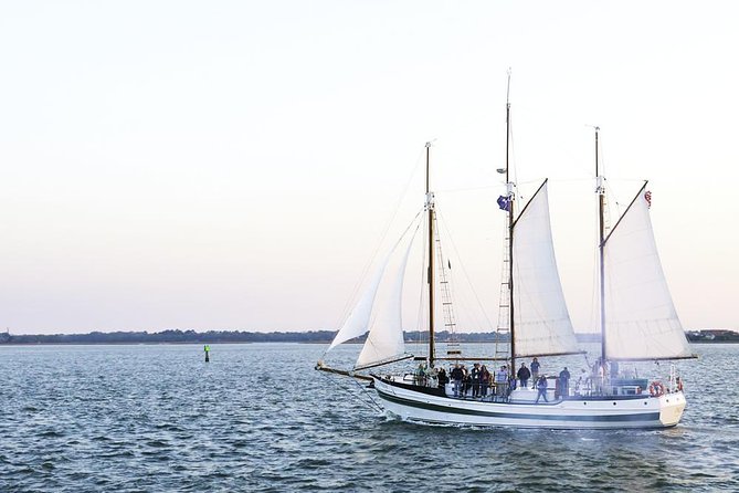 Afternoon Schooner Sightseeing Dolphin Cruise on Charleston Harbor - Boarding the Schooner Pride at Aquarium Wharf