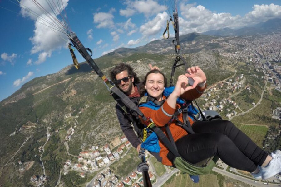Alanya Paragliding Adventure Sail the Skies - What the 400 or 700-meter launch means
