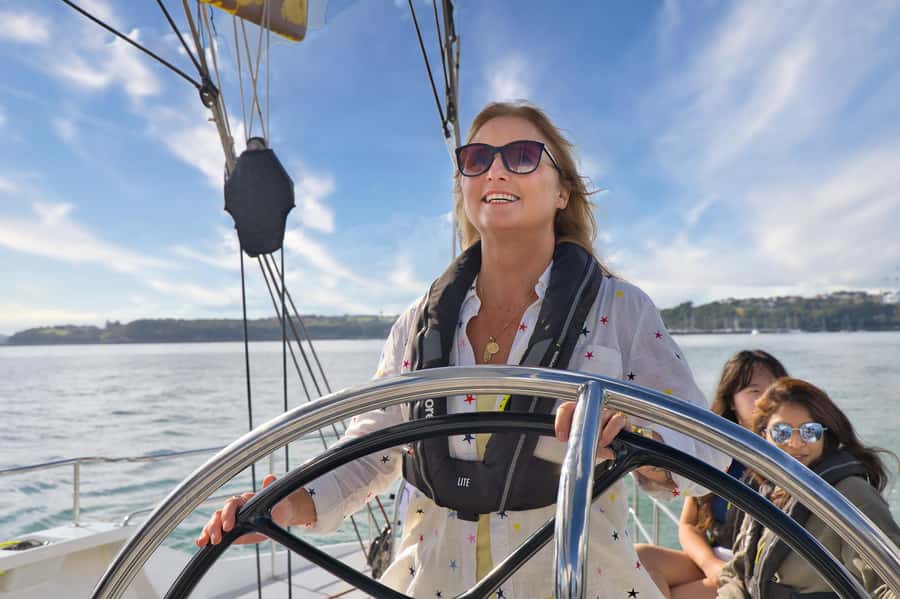 America’s Cup 2-Hour Sailing Experience Waitemata Harbour - Boarding a real racing machine