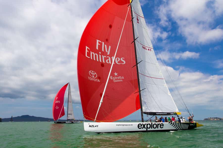 America’s Cup 2-Hour Sailing Experience Waitemata Harbour - Tacking, jibing, and the famous Auckland view