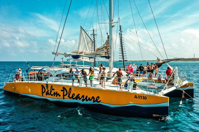 Aruba Afternoon Snorkel Sail aboard Palm Pleasure Catamaran - Quick facts about the Palm Pleasure sail