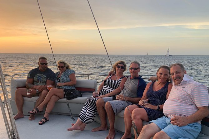 Aruba Happy Hour Sunset Sail with Savory Bites and Cocktails - Why the trimaran setup matters