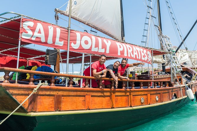 Aruba Jolly Pirate Afternoon Sail with Snorkeling - The Antilla shipwreck from the water