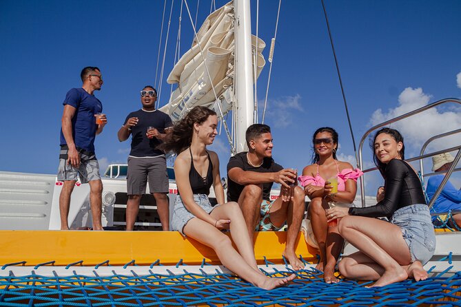 Aruba Morning Snorkel Sail aboard Palm Pleasure Catamaran - Boca Catalina and the Arashi-area stop