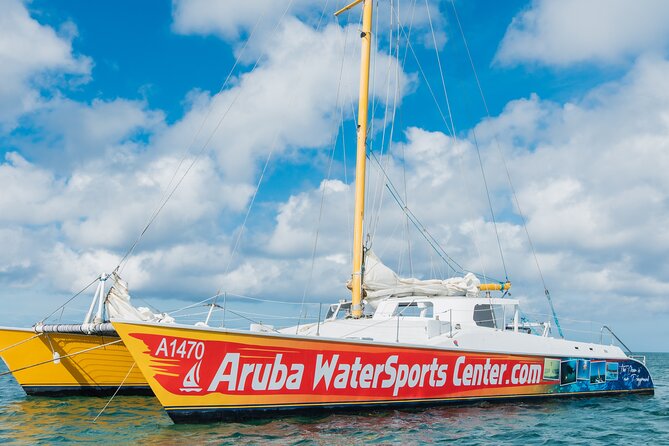 Arusun Catamaran Sail with Snorkeling in Aruba - A 2.5-hour sail from Palm Beach
