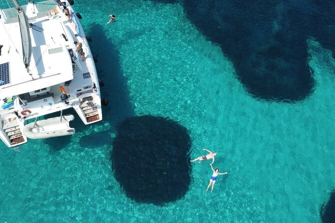 Athens Riviera Catamaran tour with fresh Meal Drinks and Swimming - Drinks, service, and the feel on board