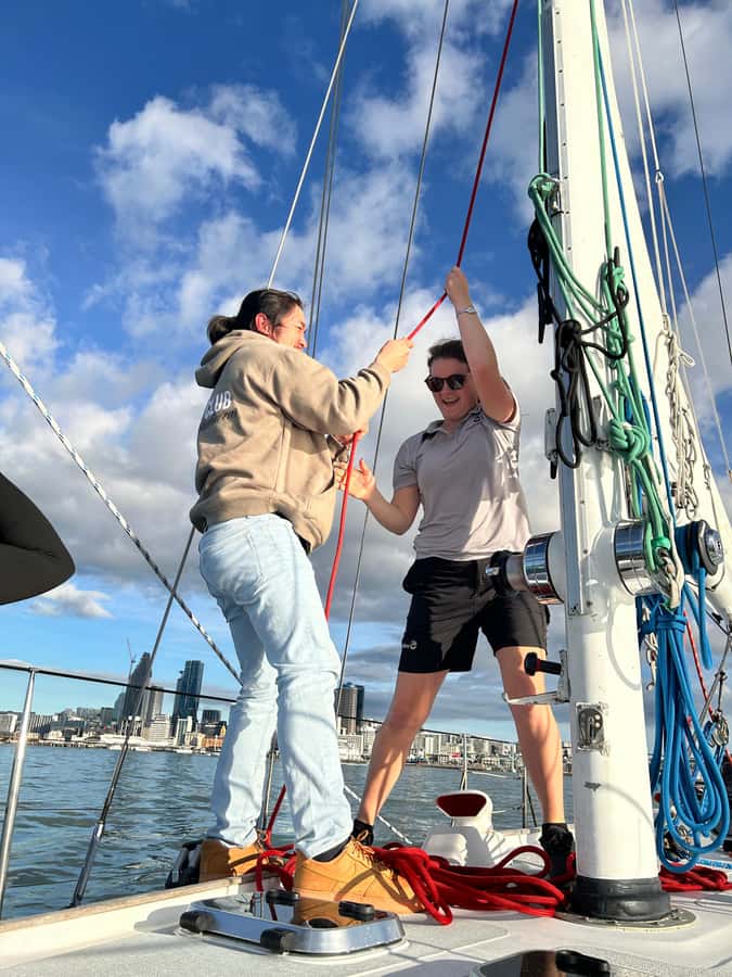 Auckland Harbour 1.5-Hour Sailing Cruise - What the crew adds to the experience
