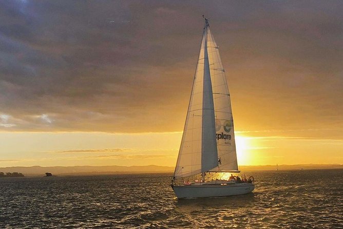 Auckland Harbour Sailboat Cruise Including Three Course Dinner - Setting sail from Viaduct Harbour