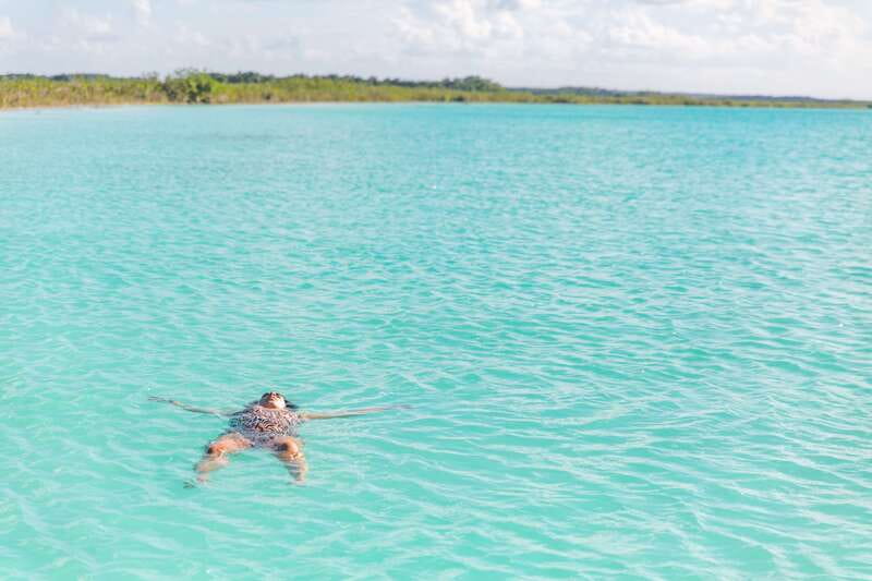 Bacalar: Group Sailing Trip with Swimming and Drinks - Pirate Canal: the best swim and photo stop