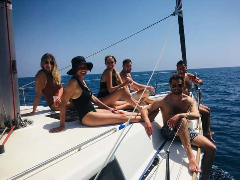 Barcelona: Sailing Tour + Food, Drinks, Swim & Sunset Option - Setting out from Port Vela