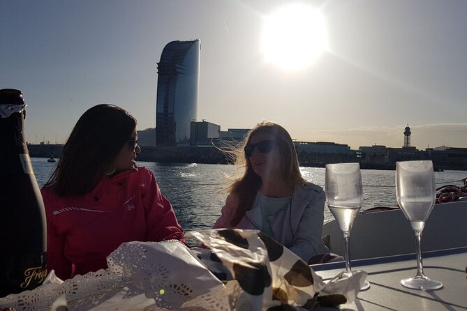 Barcelona Small Group Sailing with Snacks and Cava - Cava, drinks, and simple local snacks