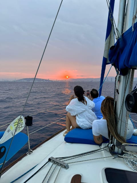 Barcelona: Sunset Sailboat Cruise with Drinks and Snacks - Setting Sail From Gate 8-9 at Mooring 901