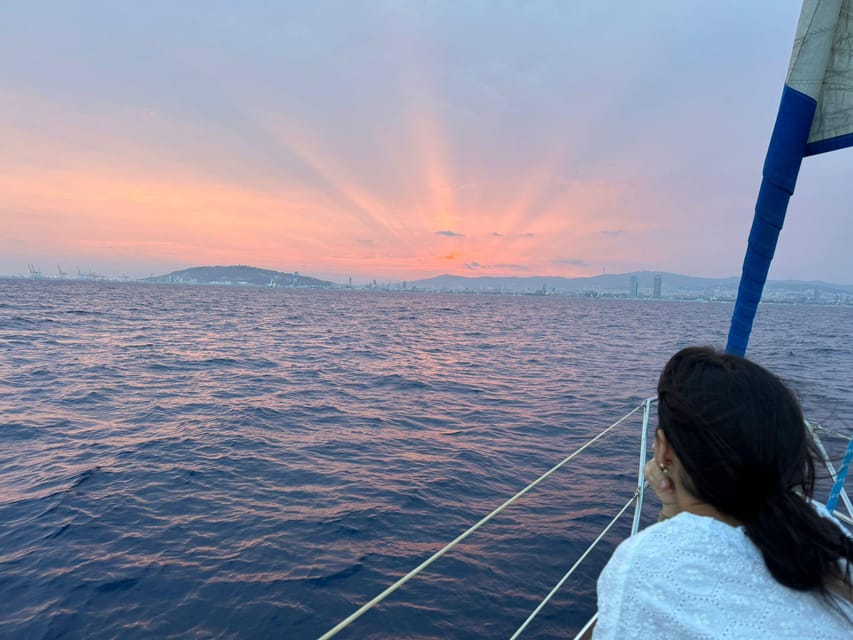 Barcelona: Sunset Sailboat Cruise with Drinks and Snacks - Salvi, Salvador, and Pol Set the Tone