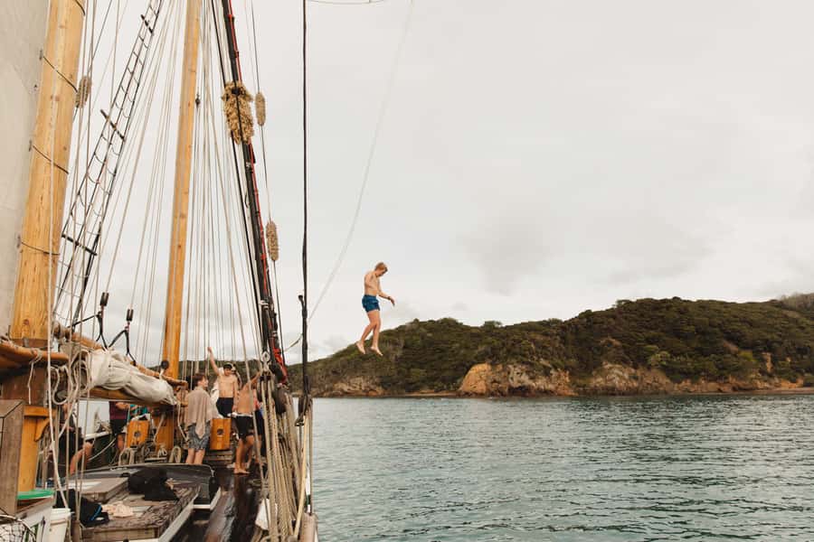 Bay of Islands: Full-Day Tall Ship Sailing Excursion - How much sailing will you actually do?