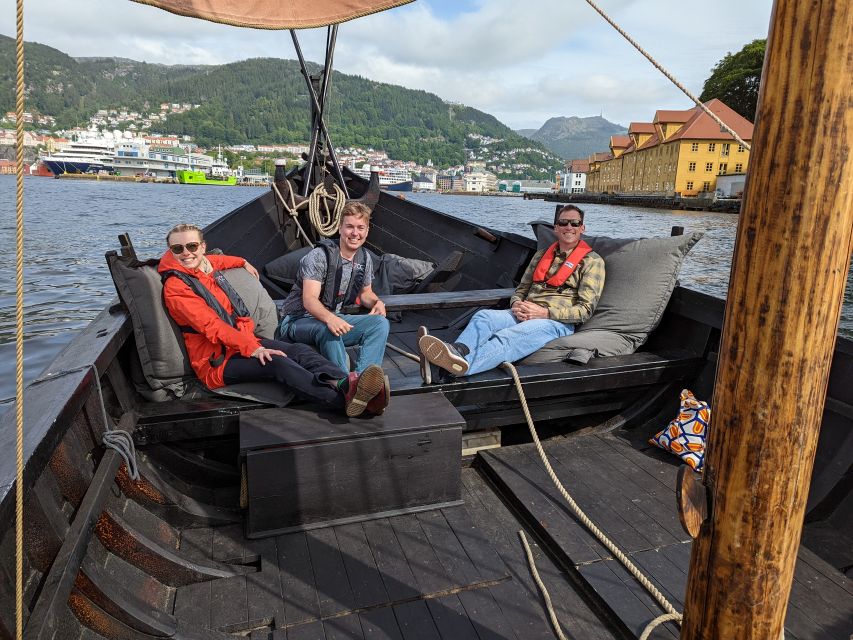 Bergen: Viking Ship Sailing Experience and Sightseeing Trip - Bergen and Bryggen from the water