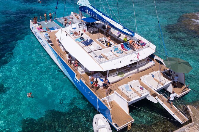 Blue Lagoon, Beaches and Bays Catamaran Sailing Tour - Popeye Village is a quick photo stop