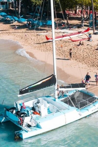Board from Waikiki Beach: Scenic Sunset Sail on the Hāwea