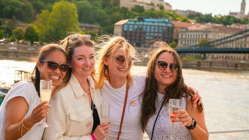 Budapest: Sip and Sail River Cruise with Unlimited Prosecco - Rákóczi Bridge, Müpa, and the return north