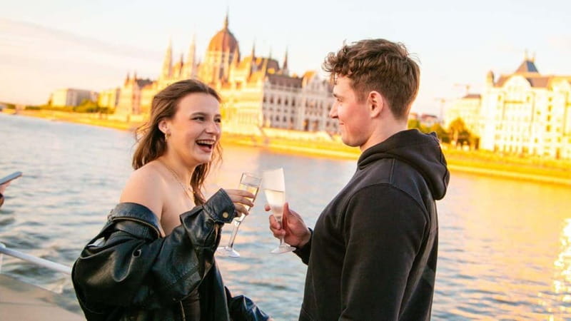 Budapest: Sip and Sail River Cruise with Unlimited Prosecco - Parliament, Margaret Bridge, and the first views