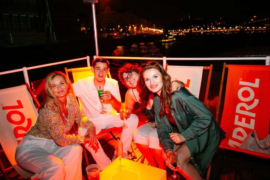Budapest: Sip & Sail Danube Cruise with Prosecco Cocktails - A sunset cruise with a party-boat edge