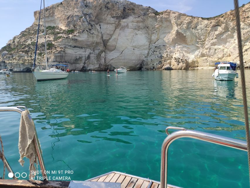 Cagliari Sailing Boat Tour with Snorkeling and Drink - Cruising past Poetto toward Sella del Diavolo