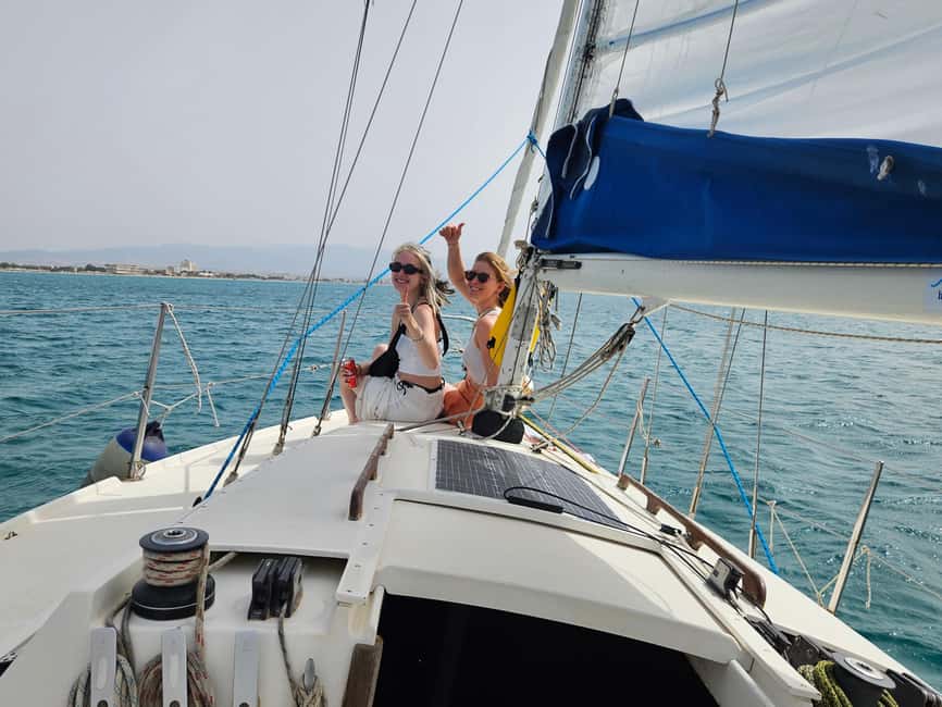 Cagliari Sailing Boat Tour with Snorkeling and Drink - Cala Fighera and the longest water stop