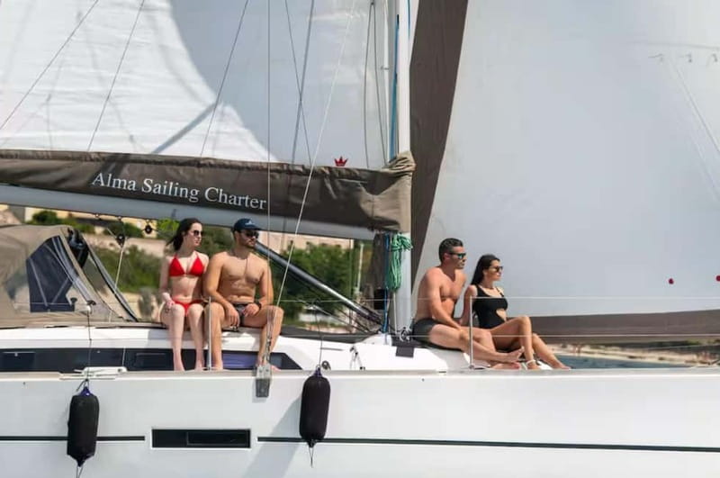 Cagliari: Sailing Tour with 4 Stops, Snorkeling and Prosecco - Cala Fighera brings another short swim stop
