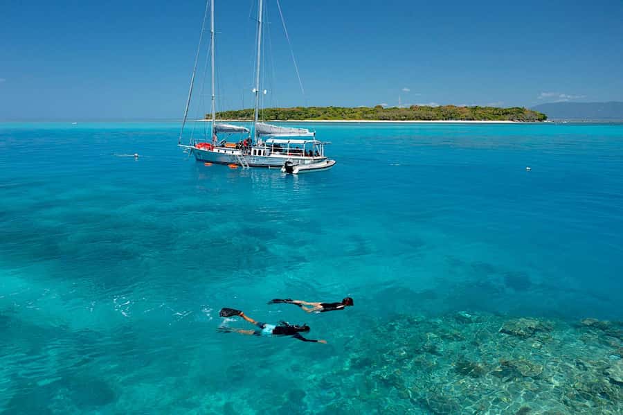 Cairns: Green Island & Great Barrier Reef Sailing Tour - Green Island gives you a change of pace