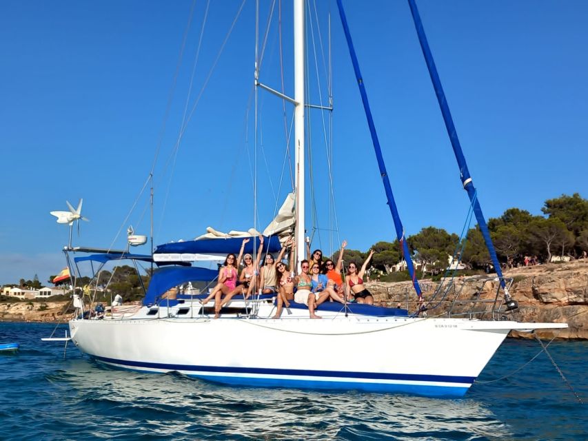 Can Pastilla: Sailboat Tour with Snorkeling, Tapas & Drinks - Sailing across the Bay of Palma