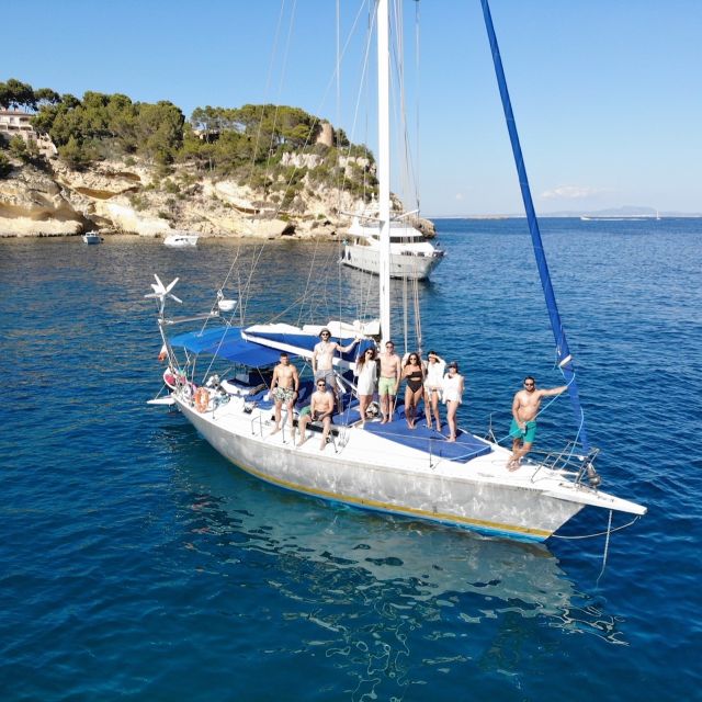 Can Pastilla: Sailboat Tour with Snorkeling, Tapas & Drinks - Leaving Sant Antoni de la Platja and Can Pastilla