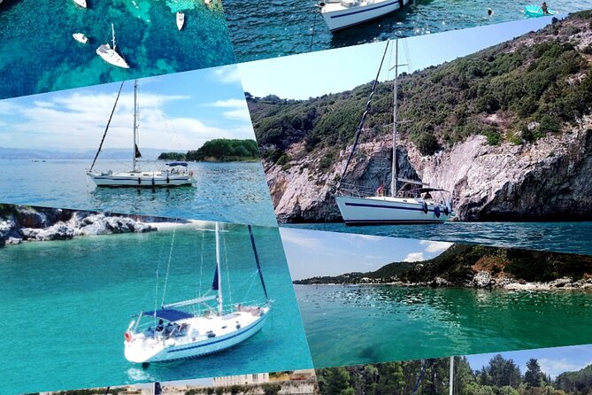Corfu:Private sailing yacht cruise for up to 10 guests - The Old Fortress, New Fortress, and Garitsa Bay