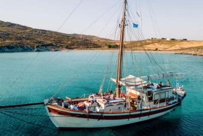 Corfu: Sunset Cruise on a Traditional Wooden Sailing Yacht