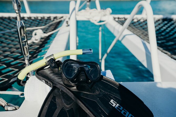 Deluxe Half-Day Snorkel Sail on Lady Grace Luxury Catamaran - Setting out from Grace Bay at 10:30 AM