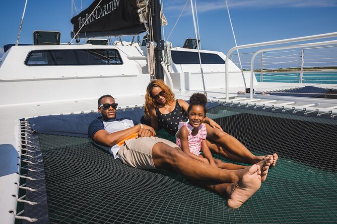 Deluxe Half-Day Snorkel Sail on Lady Grace Luxury Catamaran - Iguana Island, Half Moon Bay, and the island beach stop