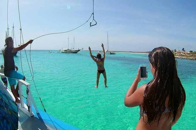 Dolphin Catamaran Snorkel and Sail with Open Bar - The crew sets the tone