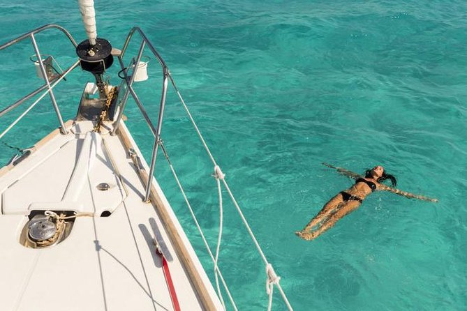 Egadi Sail Boat Tour to Favignana and Levanzo from Trapani - Favignana harbor: a useful break from the water
