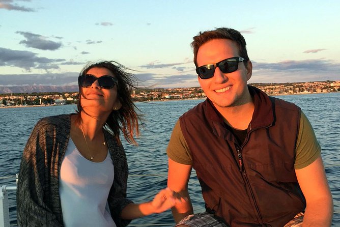 Experience Romantic Sunset Sailing on modern 36ft sail yacht from Zadar - Sailing past the Sea Organ