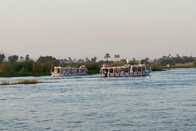 Felucca in Luxor Amazing Sunset sailing {Private} 2 Hours - What the two-hour route feels like from the cushions
