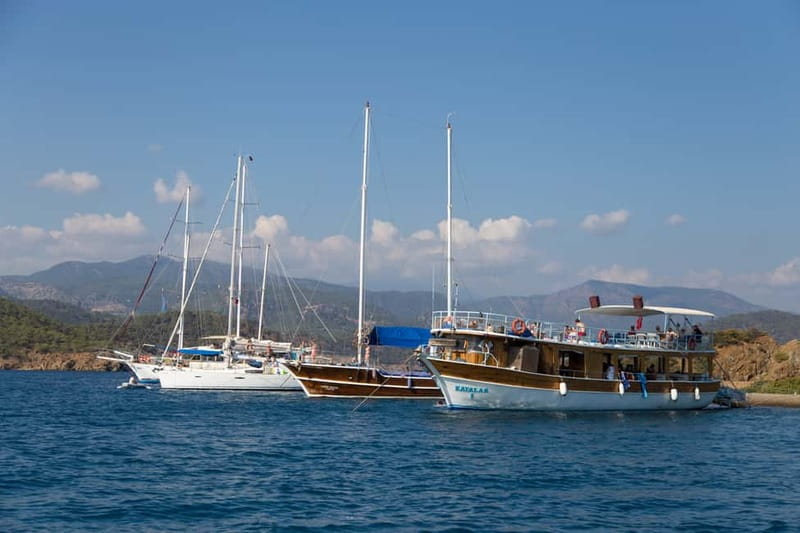 Fethiye: Island Sailing Trip with Lunch and Hotel Pickup - What the boat is like during the day
