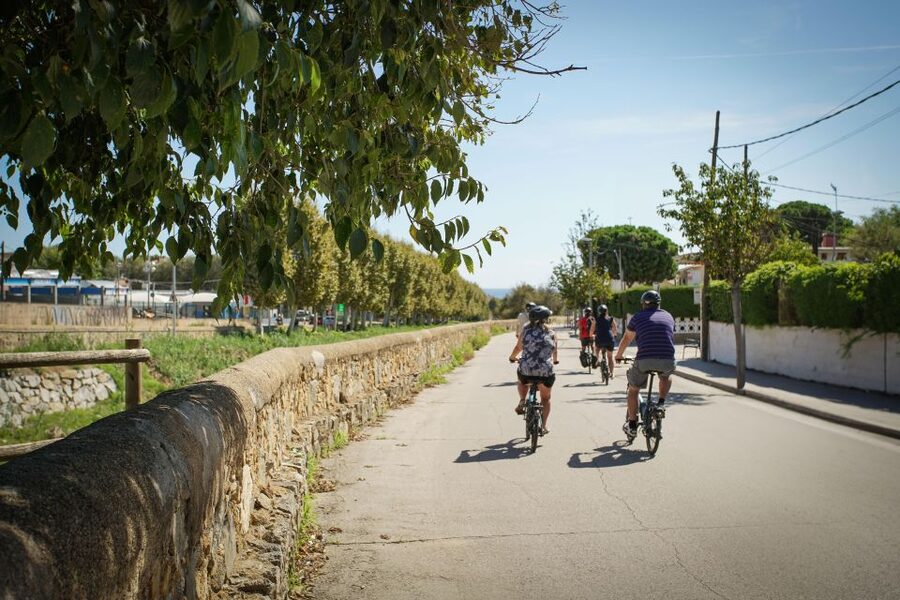 From Barcelona: E-Bike and Sailing Tour with Wine Tastings - Choosing between the transport options