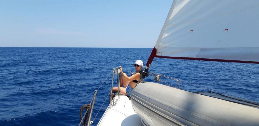 From Chania: Fully Private Sailing Cruise with Meal & Drinks - Kalyves, Almyrida, Karga, and Drapano